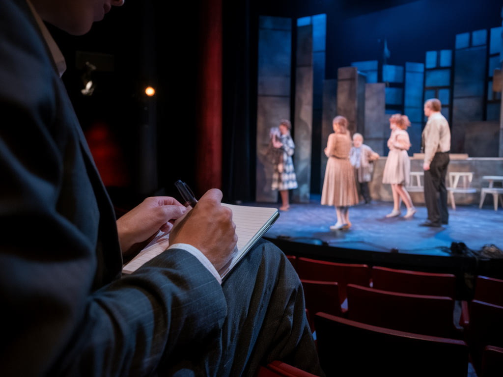 Wie schreibt man eine theaterkritik, die performative Prozesse sichtbar macht und nicht nur die Premiere bewertet