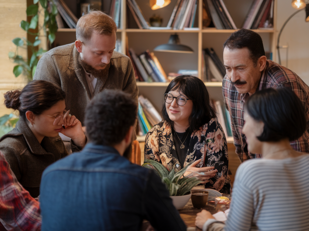 Wie kuratiere ich eine theaterrunde, in der migrantische ensembles gleichberechtigt sprechen können?